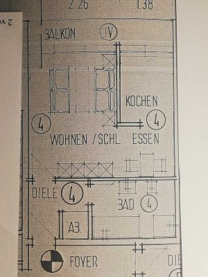 Neuwertige 1-Raum-Wohnung mit EBK und Balkon in Delmenhorst