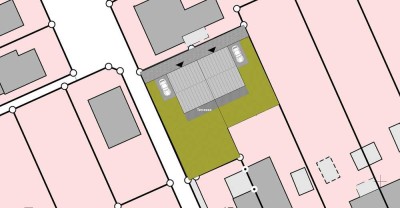 Neubau Doppelhaushälfte KfW 40 in familienfreundlicher Lage