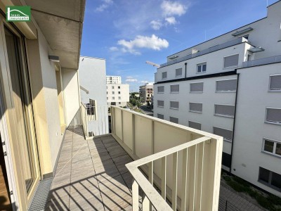 Da stimmt alles! Moderne Balkon-Wohnung im ruhigen Neubau-Viertel nahe Gewerbepark Stadlau - Ab September 2025