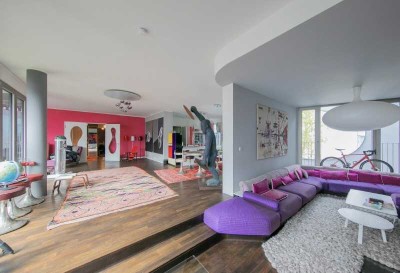 Bezugsfreie 6 Zi-Whg mit Kamin Balkon EBK Aufzug u. 2 Stellplätzen
