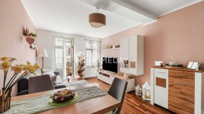 Charmante 3‑Zimmer-Wohnung mit Balkon in Möckern – renoviert, freundlich und gut geschnitten