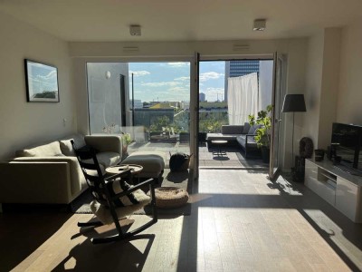 Große, elegante Penthouse-Whg Nähe ZKM mit Traumaussicht