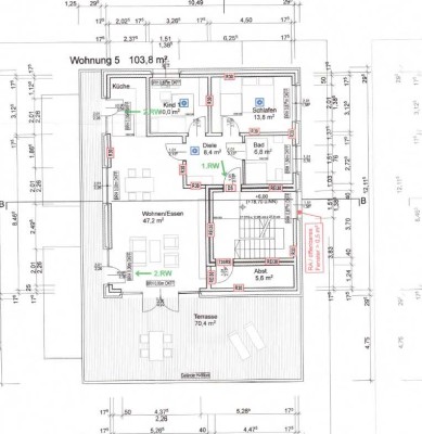 Geschmackvolle, neuwertige 3-Zimmer-Wohnung mit geh. Innenausstattung mit Balkon