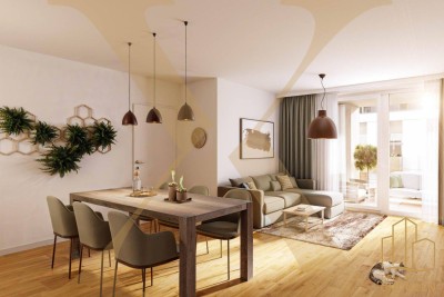 Geräumige 2-Zimmer-Wohnung mit gemütlicher Loggia im Zentrum von Gmunden zu verkaufen!