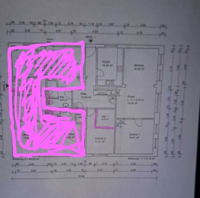 Attraktive 3-Zimmer-Wohnung mit EBK und Balkon in 25358, Horst