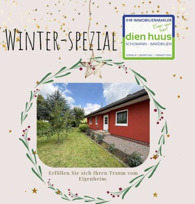 ! KAUFPREISREDUZIERUNG ! Bungalow mit idyllischem Grundstück