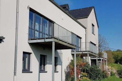 Geräumige Duplex-Wohnung mit Panorama-Blick in Merzkirchen-Portz zu verkaufen - A21478