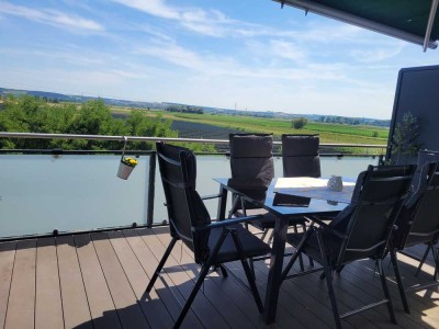 Stilvolle 3-Zimmer-Wohnung mit Blick ins Isartal