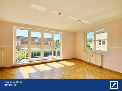Sonnige 3-Zimmer-Wohnung mit West-Balkon + Stellplatz in Bernau