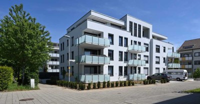 Neubau: sonnige 2-ZW im 1. OG mit EBK und erstklassiger Ausstattung in TOP-Lage von Echterdingen