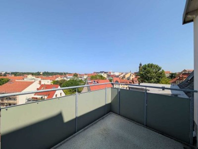 Großer Balkon, grandioser Ausblick – zentrale Wohnung nahe der Altstadt!