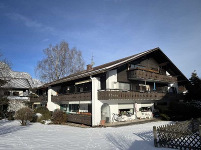 Freundliche 4 Zimmer Wohnung in Partenkirchen