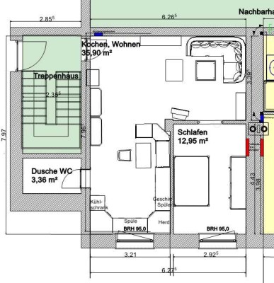 Schicke 2Zimmer Wohnung in Neukirchen bei Sulzbach-Rosenberg