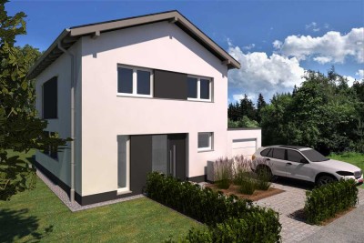 Einfamilienhaus in Massivbauweise mit 2 Vollgeschossen in Ilmenau.