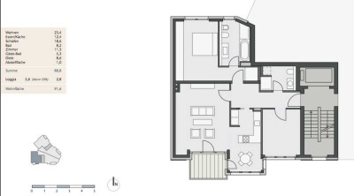 Helle 3-Zimmer Wohnung im Herzen Schönebergs mit Stellplatz und Balkon