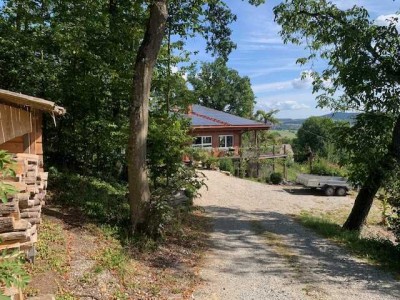 Hochwertiges Holzhaus im Chalestil