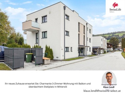 Ihr neues Zuhause erwartet Sie: Charmante 3-Zimmer-Wohnung mit Balkon und überdachtem Stellplatz in Mittersill