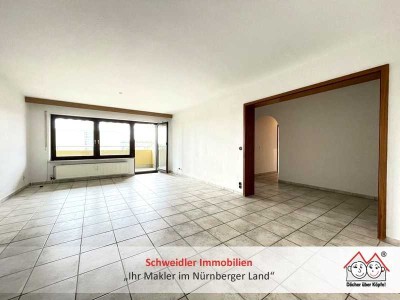Raumwunder mit Fernblick: 3-Zimmer-Wohnung mit großem Balkon u.v.m. in Stein