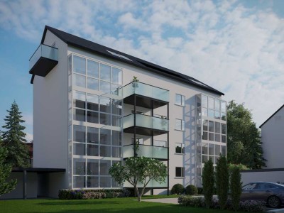 **NEUBAU** 2 ZKB im DG/4.OG mit Aufzug - Aufstockung in Holzbauweise mit FBH und "TOP-Ausstattung"