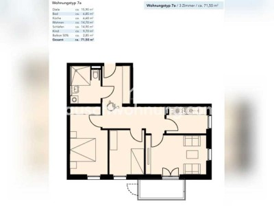 Tauschwohnung: Familienfreundliche 3-Zimmer Wohnung in Bahnhofsnähe