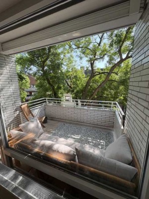 Exklusive 3-Zimmer-Wohnung mit Balkon und Einbauküche in Krefeld