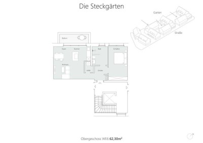 Die Steckgärten - Wohnung A6