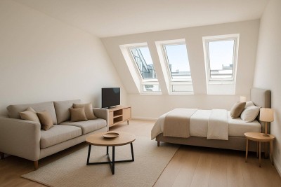 VORSORGE-HIT - Erstbezug kurz vor Fertigstellung - 6. Liftstock - 1 Zimmer - ca. 35m² WFL - Fußbodenheizung und Klima - zeitlose Ausstattung