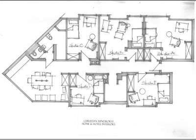 Firmen und WGs aufgepasst: 5 hochwertig möblierte Zimmer, Wohnküche, 2 neue Bäder