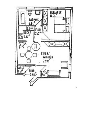 Licht durchflutete Wohnung zu verkaufen