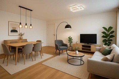 Wohnen in Bestlage: Stilvoll sanierte 2-Zi-Whg am Westpark