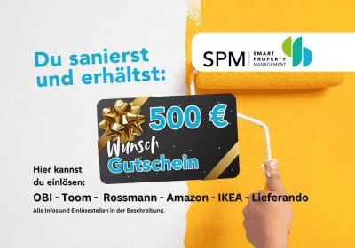 Kleine Renovierungen – Profitieren Sie von Eigenleistung!