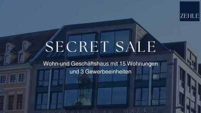 Wohn-und Geschäftshaus mit 15 Whg. und 3 Gewerbeeinheiten in 1A Lage zum Kauf!
