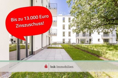 Kronenpark! Vermietete 4-Zimmer-Terrassenwohnung mit moderner Einbauküche