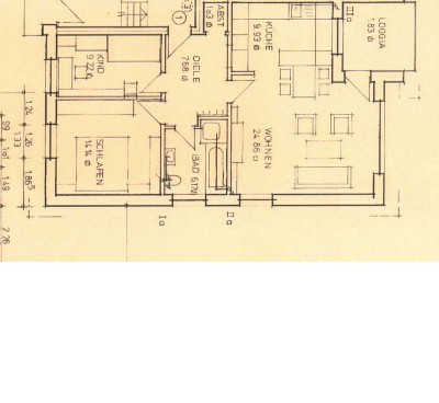 Gepflegte 3-Zimmer-Wohnung mit Terrasse in Langenberg