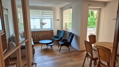 Stilvoll Wohnen am Westpark – 3-Zimmer-Wohnung im skandinavischen Stil, möbliert & bezugsbereit