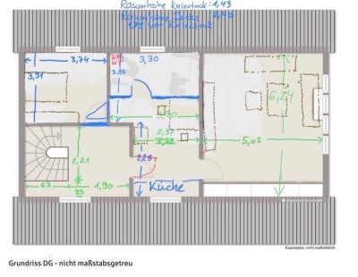 Stilvolle 2,5-Raum-Dachgeschosswohnung in Backnang-Sachsenweiler
