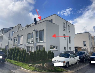 Exklusive 4-Zimmer-Maisonette-Wohnung mit Dachterrasse in exponierter Lage