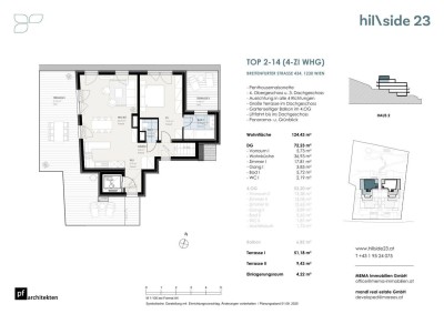 Außergewöhnliche Maisonette mit 4 Zimmer und 2 Dachterrasse zu verkaufen!