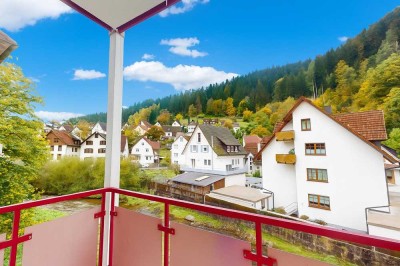 Stilvolle 3-Zimmer-Wohnung in Schiltach mit Garagenstellplatz und charmantem Ambiente im Herzen d...