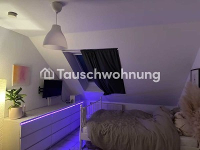 Tauschwohnung: Biete Einzimmerwohnung und suche Zweizimmerwohnung