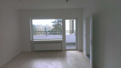 Modernisierte Wohnung mit zwei Zimmern sowie Balkon und Einbauküche in Rodgau