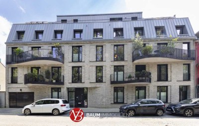 Ein Steinwurf zur Kö! 4-Zimmer-Luxus-Wohnung mit Aufzug und zwei TG-Stellplätzen am Malkastenpark