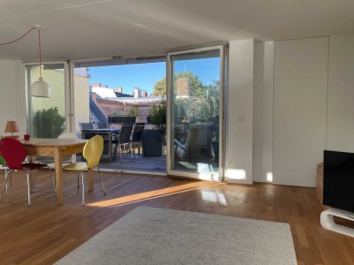 Möblierte Dachterrassen-Wohnung in München-Haidhausen