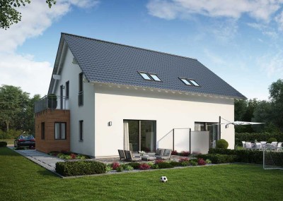 Sofort verfügbares Grundstück inklusive 2 Fam. Haus