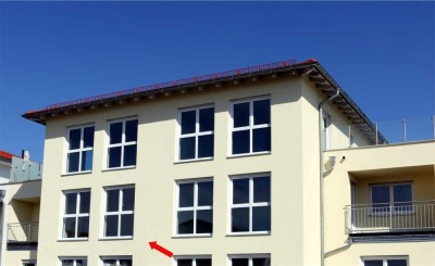 Neuw. 3 Zi.-Wohnung mit Balkon und EBK, Landshut Nord.