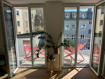 Möblierte Neubauwohnung im Glockenbachviertel – Ende Dez bis Ende Juni �