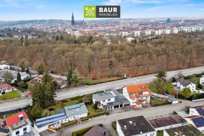 360° | Sonnenverwöhntes Architektenhaus nahe Glacis-Park im begehrten Neu-Ulmer Villenviertel