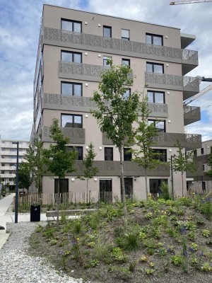 Erstbezug: Luxuriöse 3-Zimmerwohnung mit Dachterrasse und Alpenblick