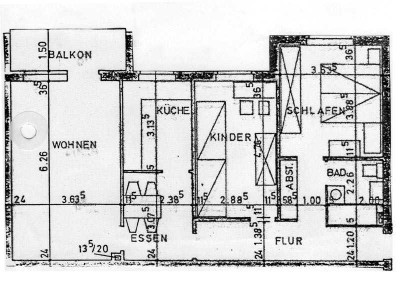 3-Zimmer-Wohnung in unmittelbarer Schulnähe