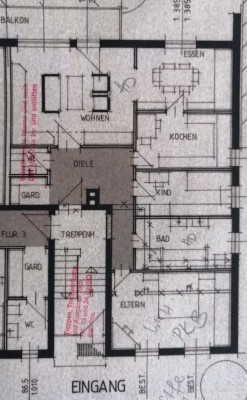 Schöne und vollständig renovierte 3-Raum-EG-Wohnung mit Balkon und EBK in Stockheim